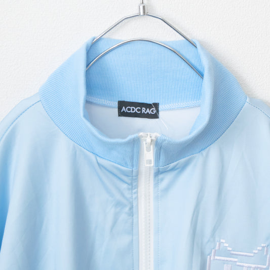 ACDC RAG ドットネコ ジャケット Pastel Blue