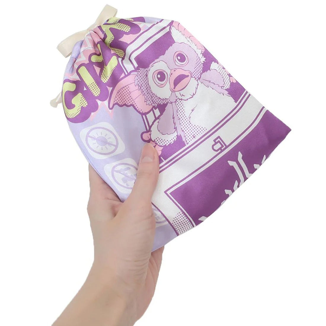 GREMLINS リボン巾着 グレムリン パープル WB2796