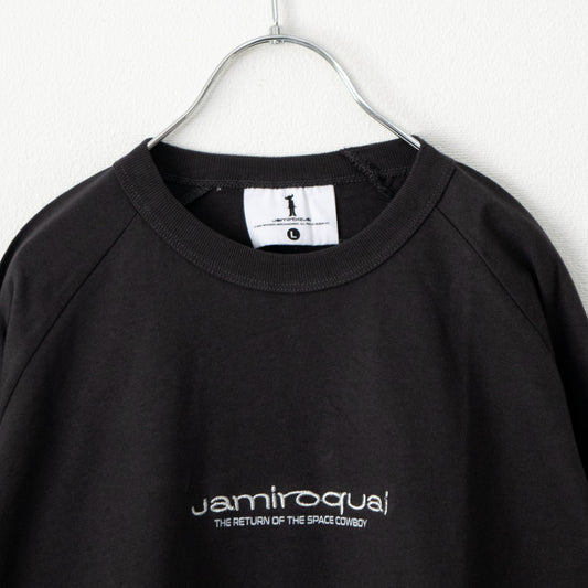 Jamiroquai Raglan Long T-Shirt in Charcoal