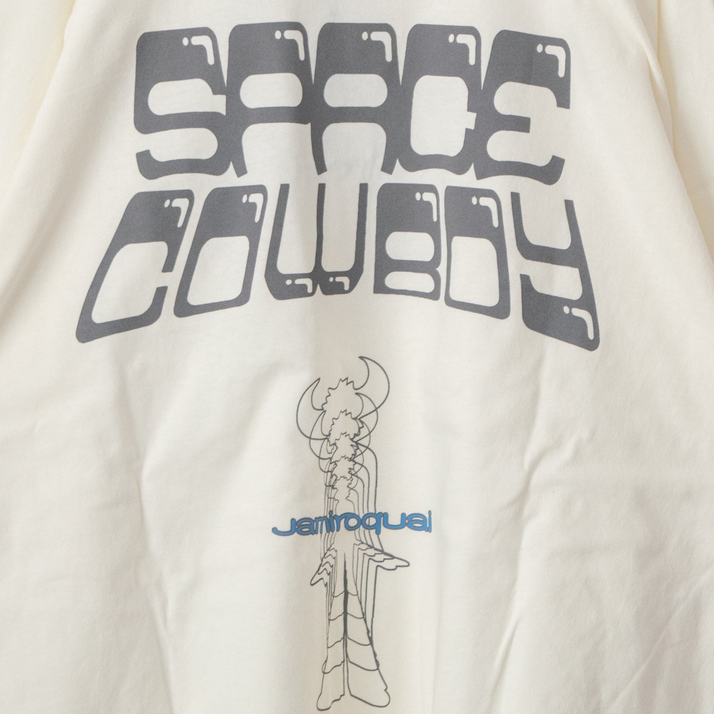 Jamiroquai ジャミロクワイ ラグラン ロンT OFF WHITE