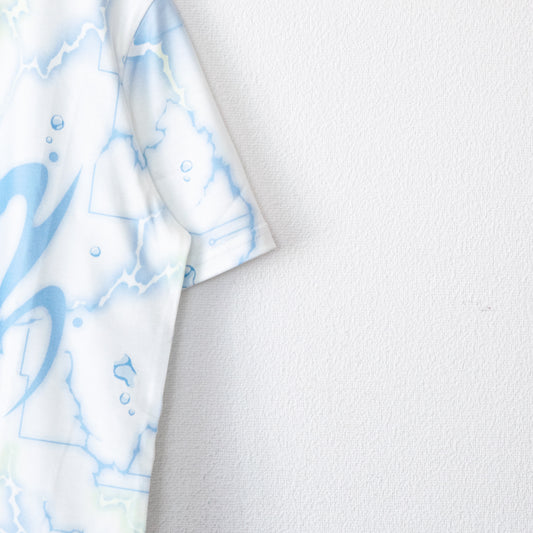 ACDC RAG クラゲサイバー チビTシャツ BLUE WHITE