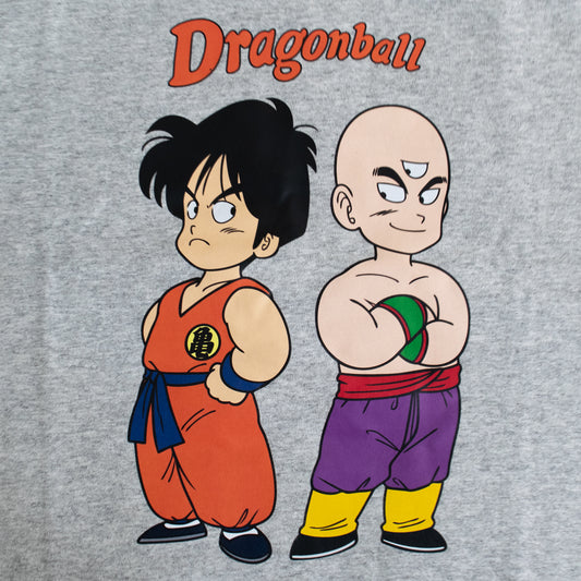 ドラゴンボール Tシャツ ヤムチャ&天津飯 TE1221 GRAY