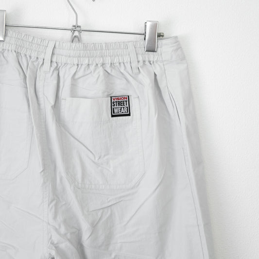 VISION STREET WEAR ナイロンウェーブ切替パンツ WHITE