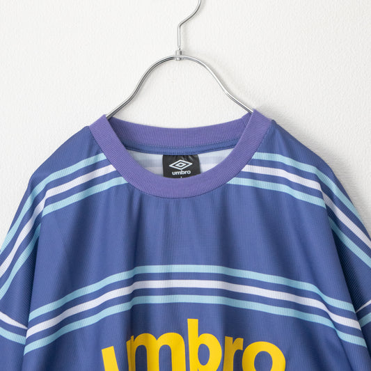 UMBRO BORDER 半袖 Tシャツ BLUE