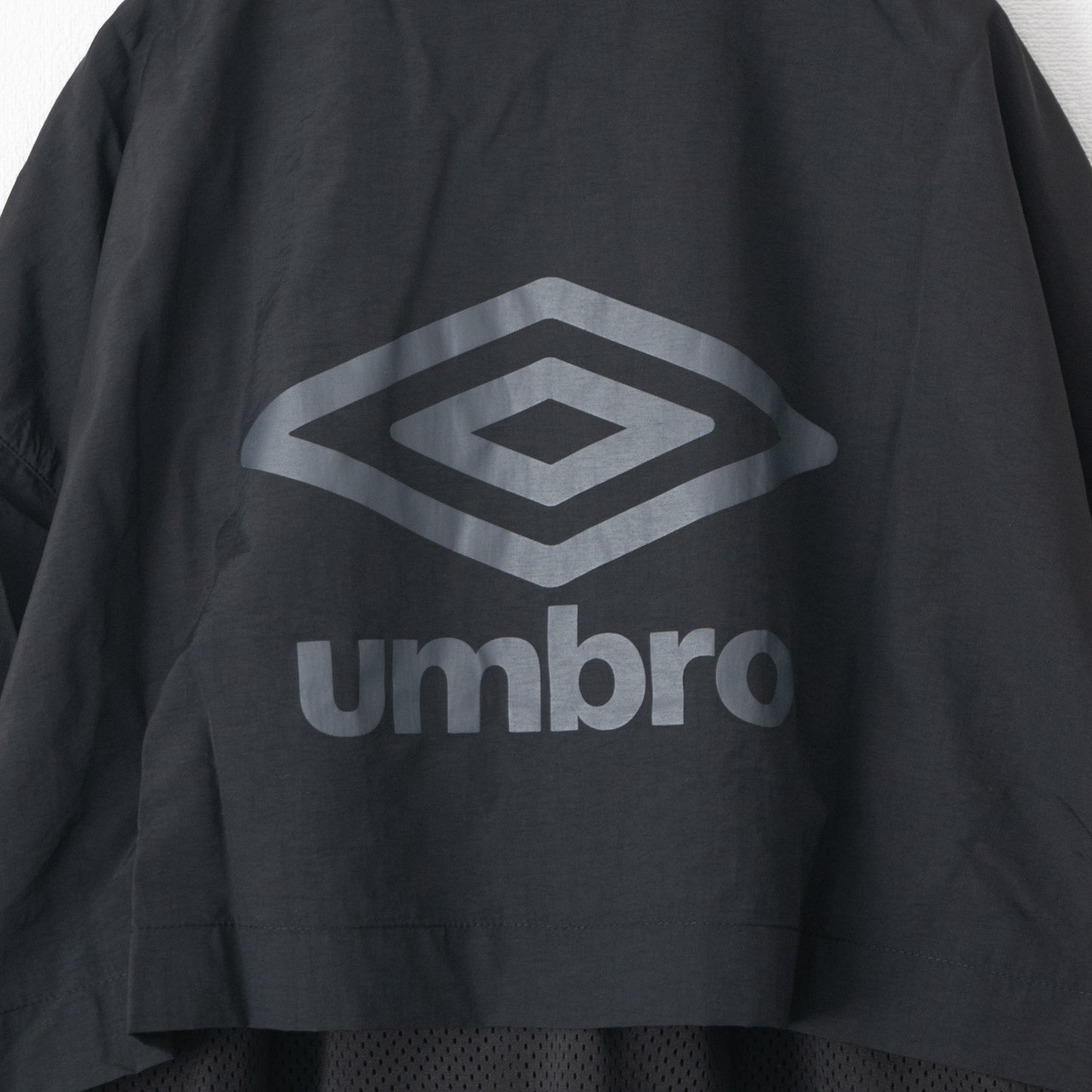 UMBRO 切替 アノラック パーカー BLACK