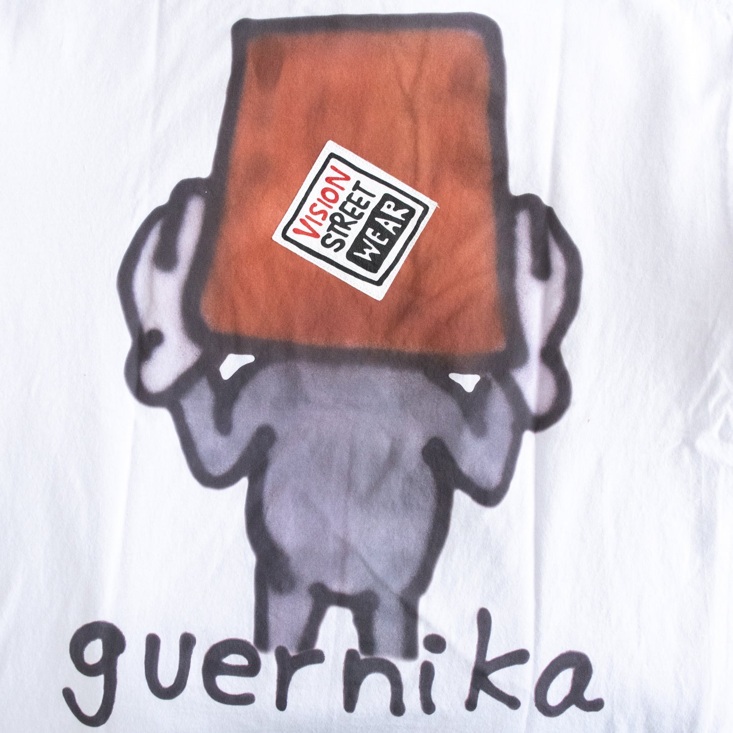 VISION STREET WEAR guernika ANONYMOUSE Tシャツ WHITE