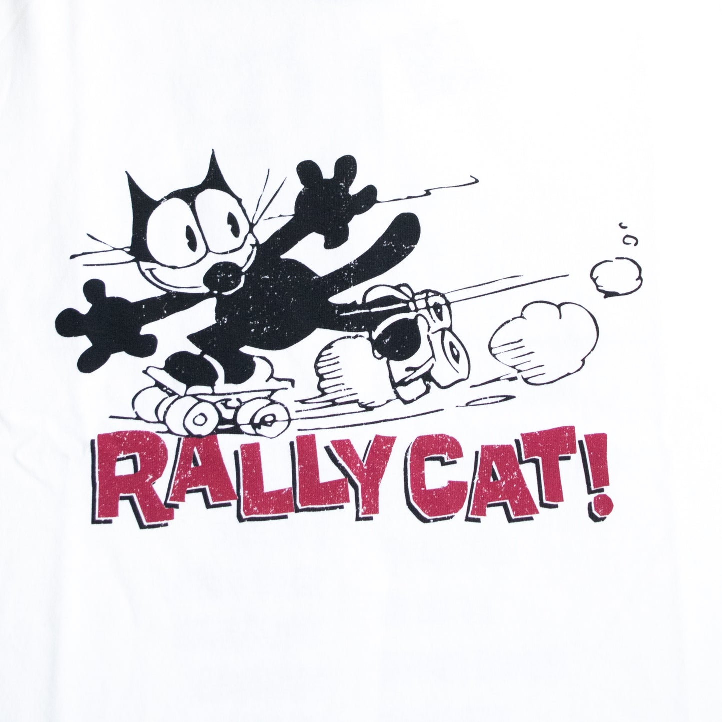 FELIX THE CAT リンガー Tシャツ IVORY