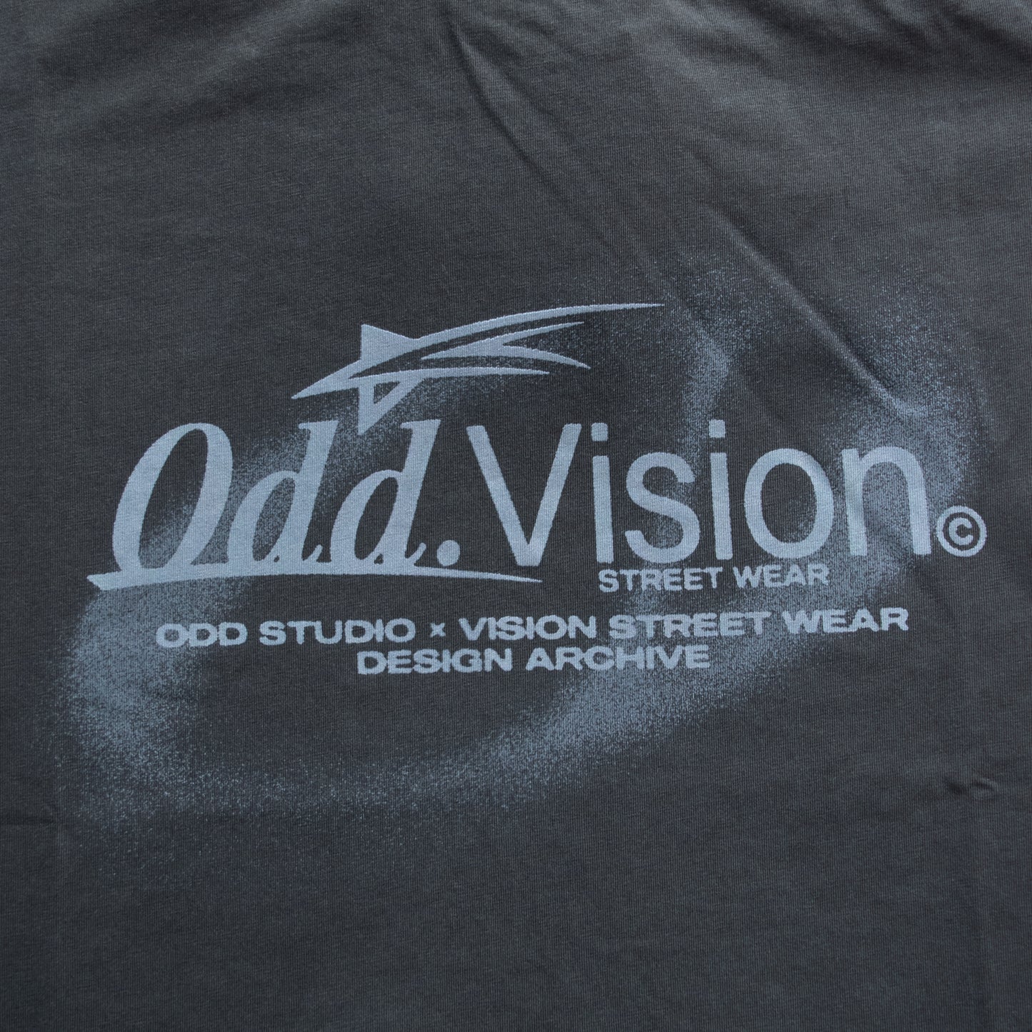 Odd.Studio Graffiti T-shirt CHARCOAL