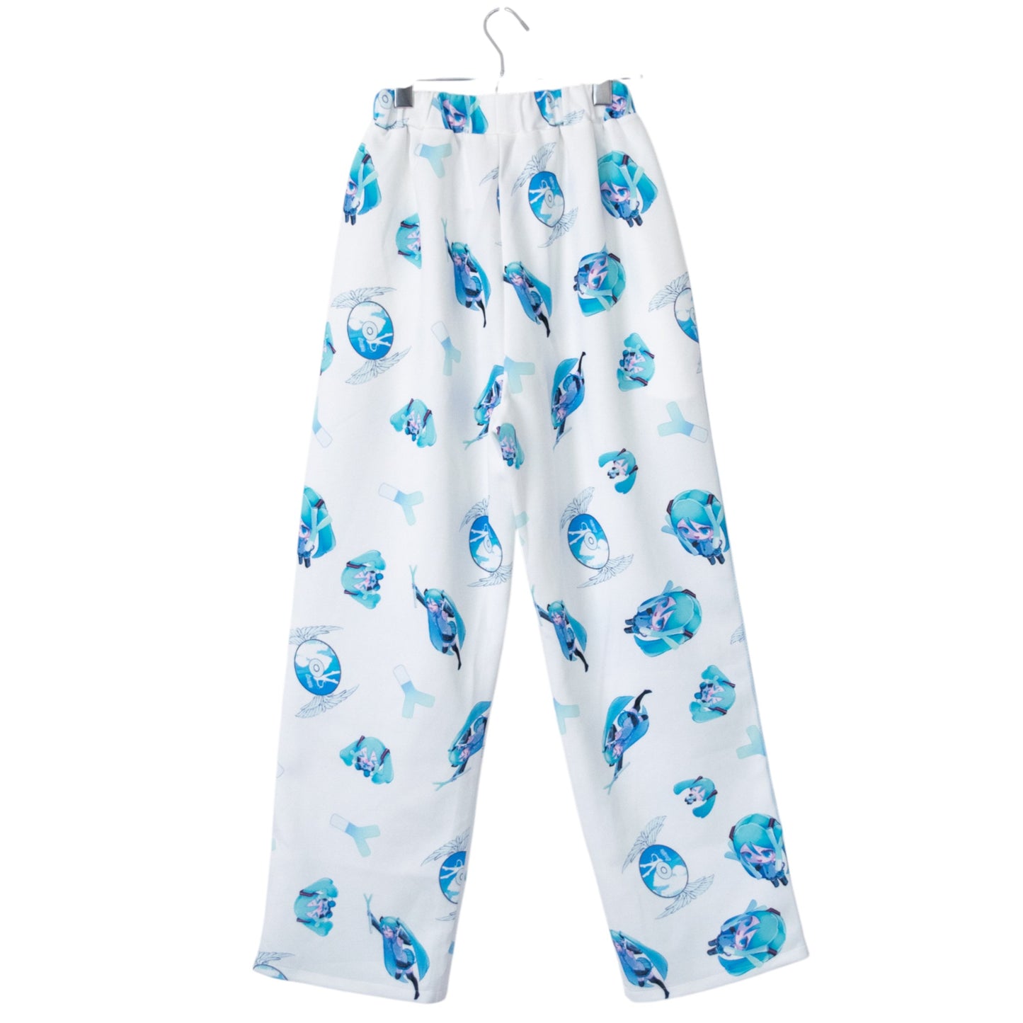 ACDC RAG 初音ミク コラボシリーズ JCT-HM-JPT-03 ジャージパンツ WHITE