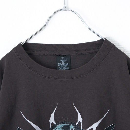 ナイトメアー・ビフォア・クリスマス Rockstyle Tシャツ CHARCOAL