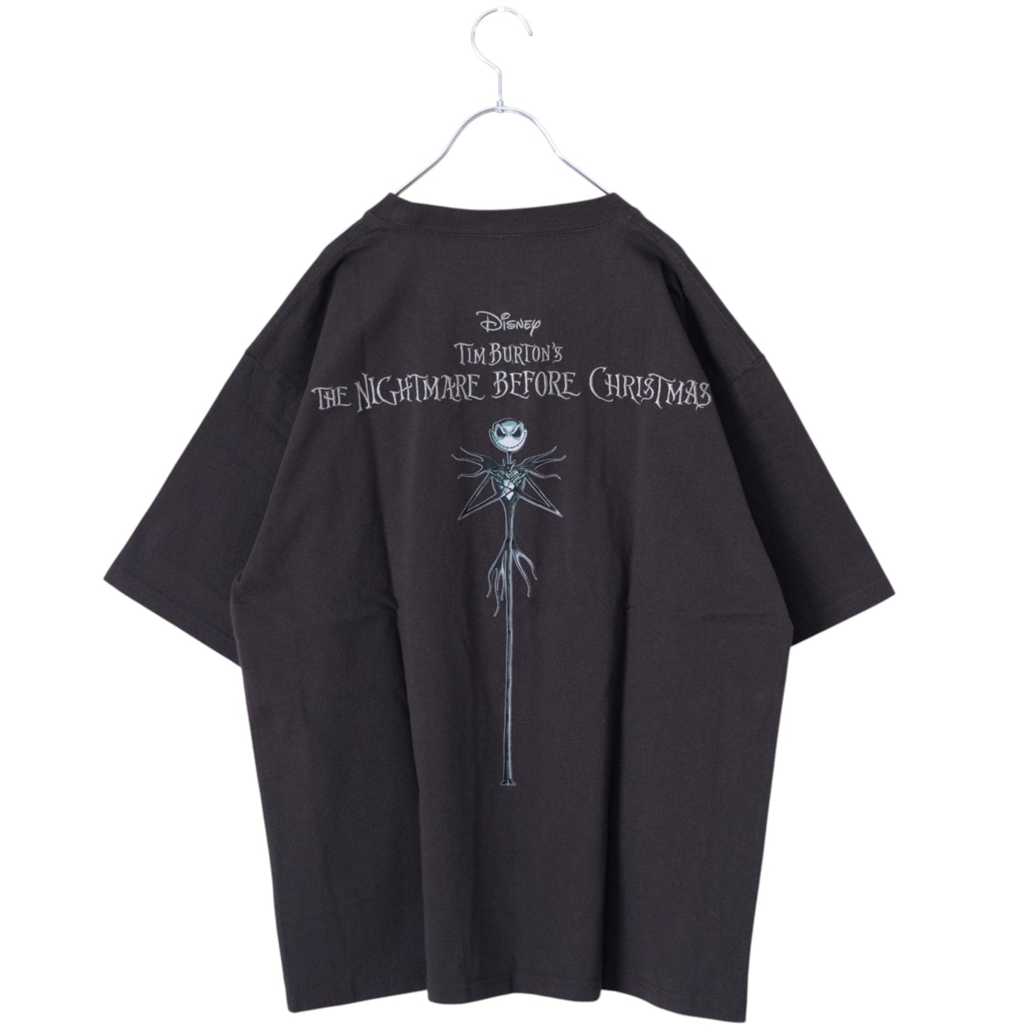 ナイトメアー・ビフォア・クリスマス Rockstyle Tシャツ CHARCOAL