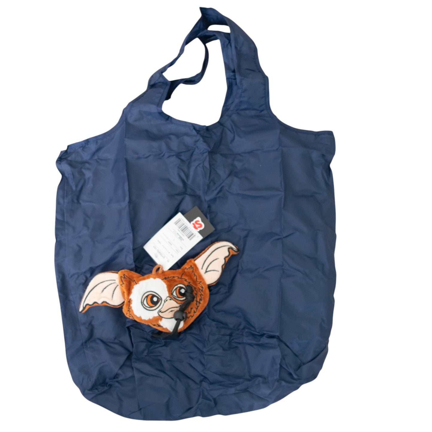 GREMLINS ギズモぬいぐるみエコバッグ NAVY