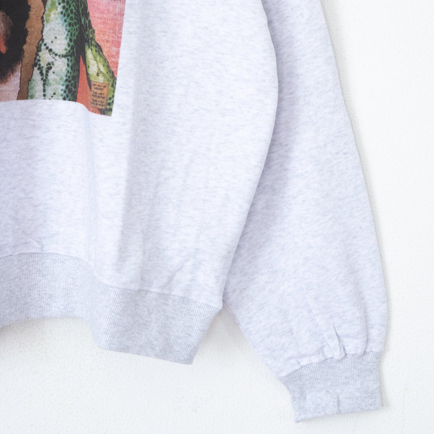 GREMLINS Gizmo Vintage Graphic Sweatshirt Gray