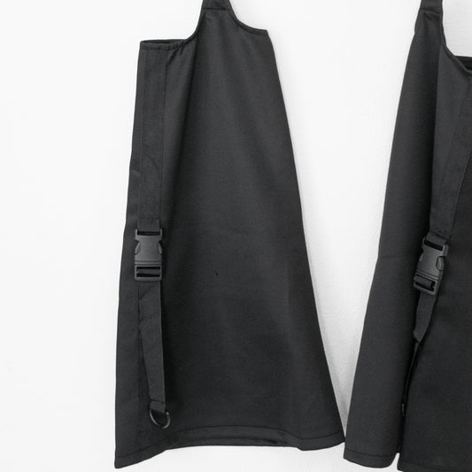 ACDC RAG CYBER PUNK 渦雷 レッグウォーマー BLACK