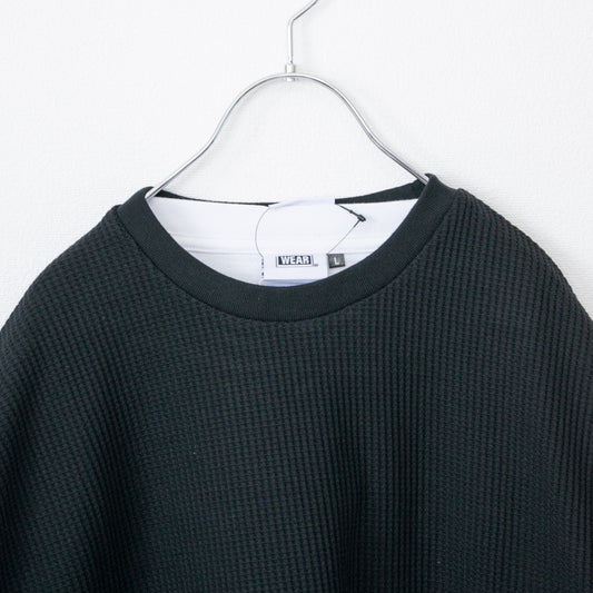 VISION STREET WEAR ワッフルベスト&Tシャツ アンサンブル セット売り BLACK