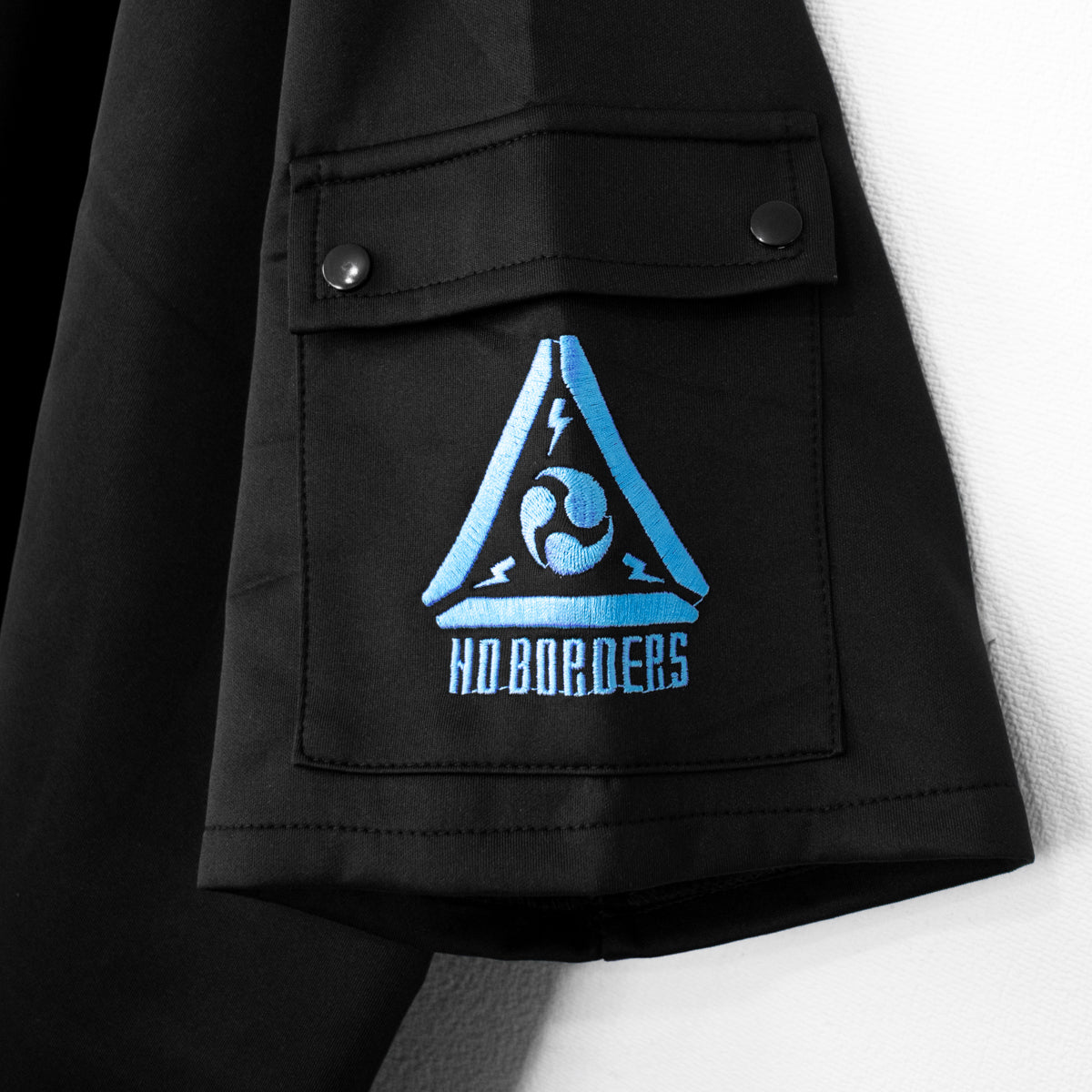 ACDC RAG CYBER PUNK Uzurai Jacket Short Sleeve Version NEON BLUE BLACK