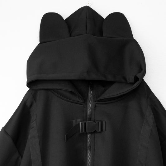 ACDC RAG CYBER PUNK 渦雷 ジャケット 半袖ver BLACK