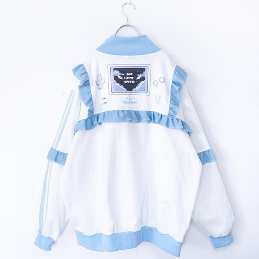 ACDC RAG GAME OVER フリルジャケット WHITE