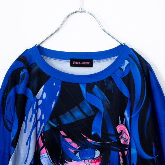 ACDC RAG x kuua HELL Tシャツ BLUE