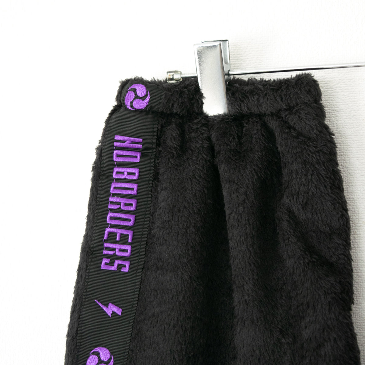 ACDC RAG Uzurai CYBER PUNK Fluffy Coreg Warmer BLACK PURPLE