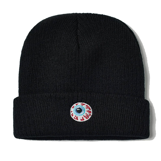 MISHKA Keep Watch 刺繍 ビーニー (BLACK/ MSK-43-BLK)