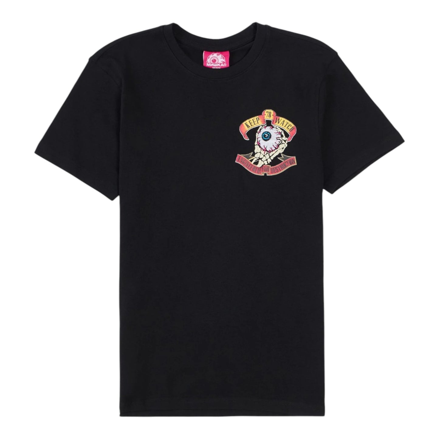 MISHKA Destruction 半袖 Tシャツ BLACK MSK-162