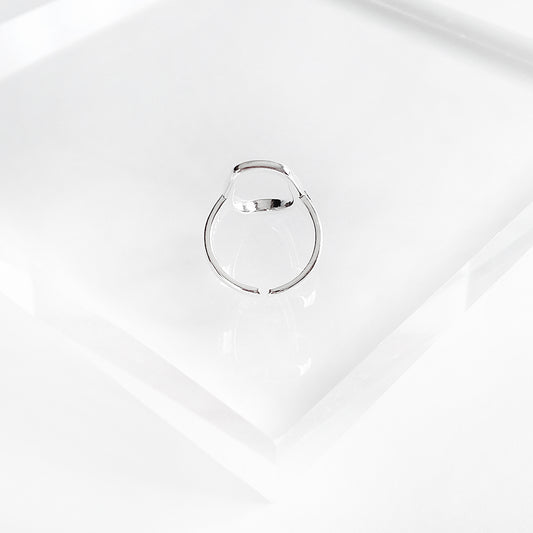 SILVER925 Round Ring Silver