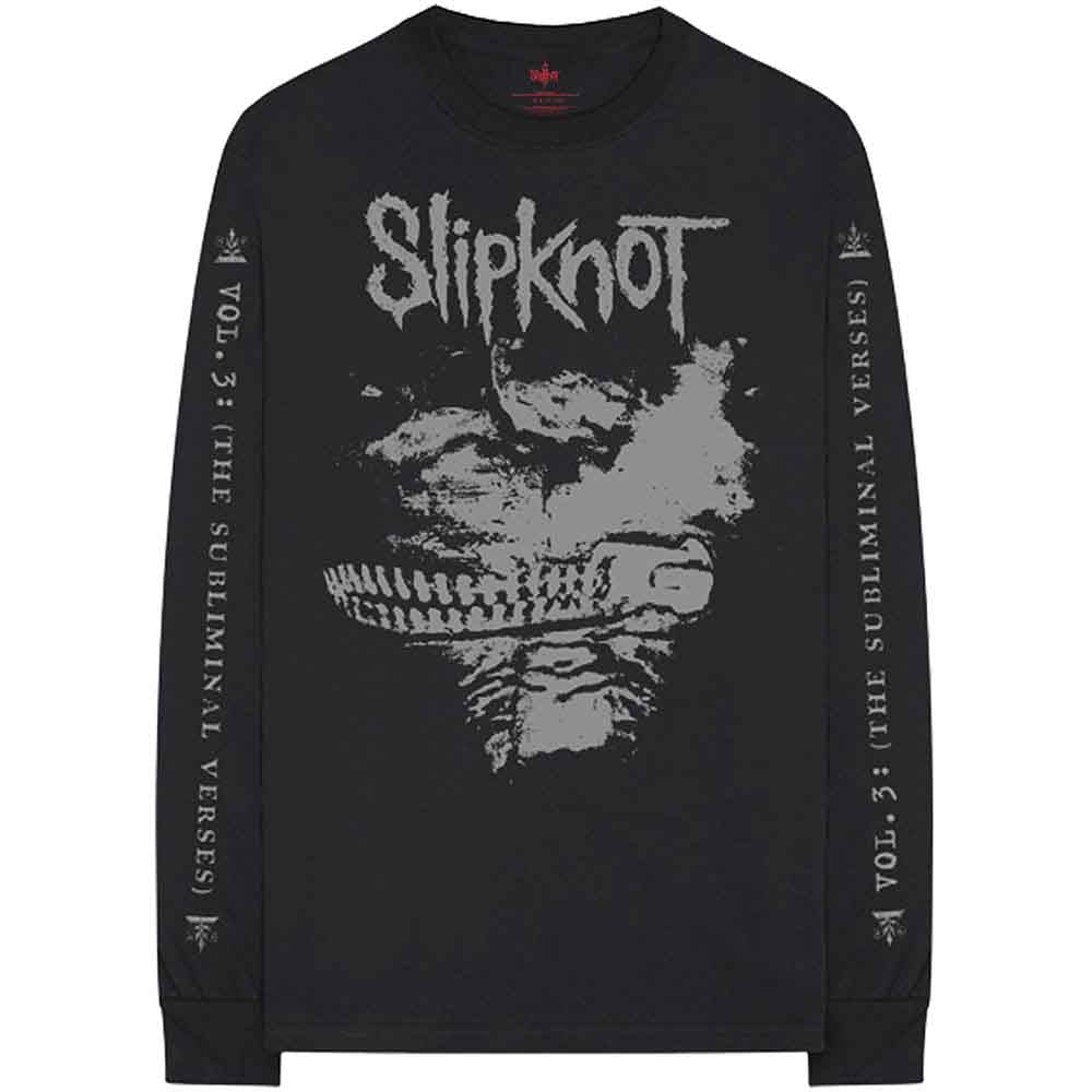 Slipknot Subliminal Verses ロンT BLACK