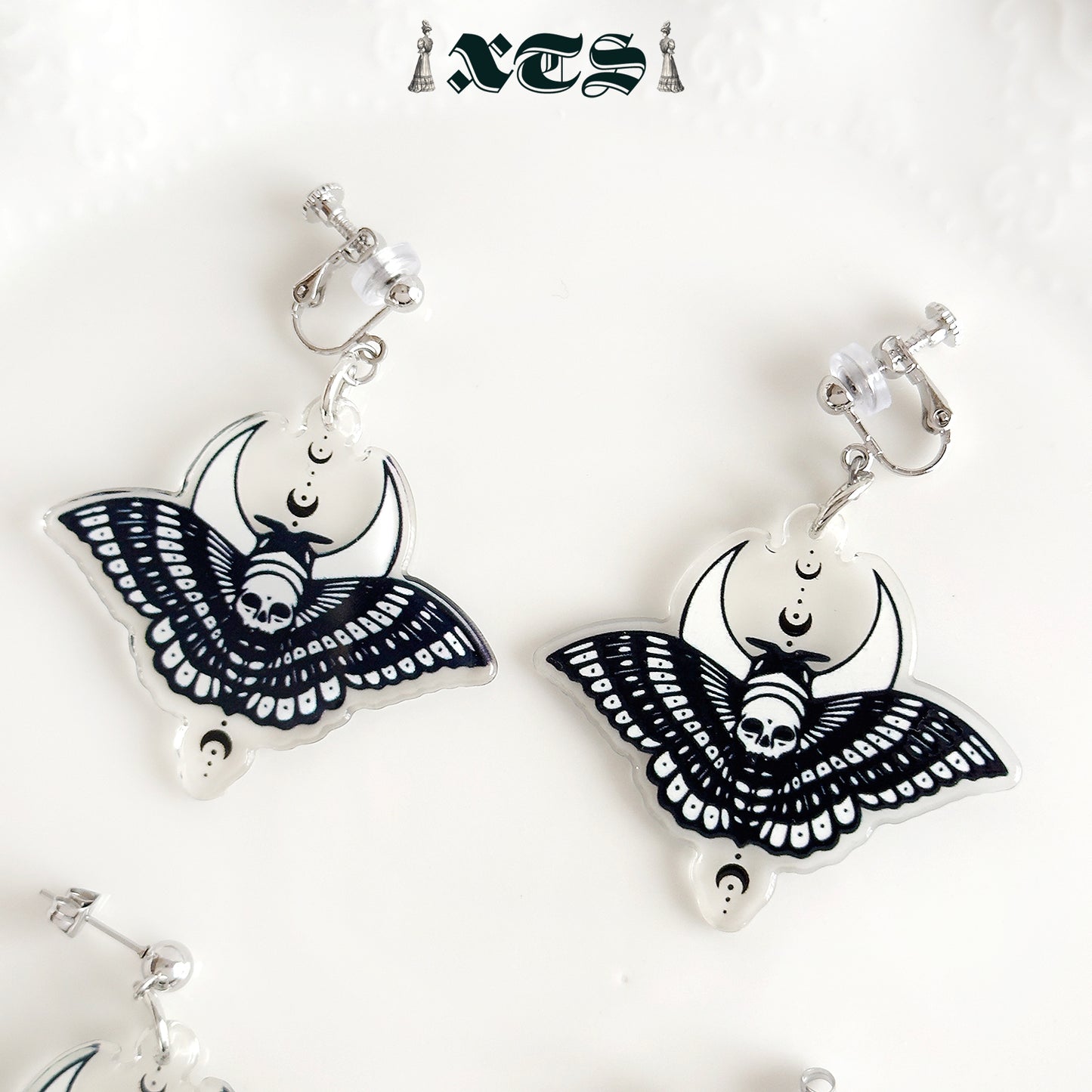 XTS Butterfly Skeleton Earrings TS0317