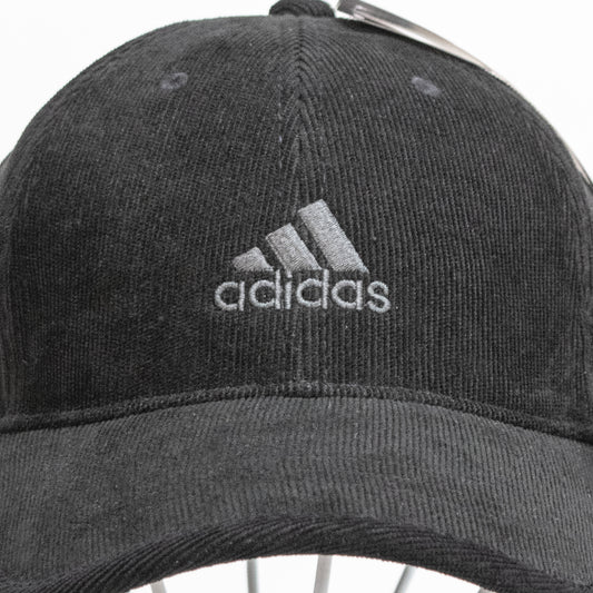 adidas BOS PE Corduroy Logo Embroidered Cap BLACK