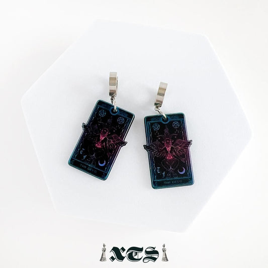 XTS Baphomet カード ピアス TS0283