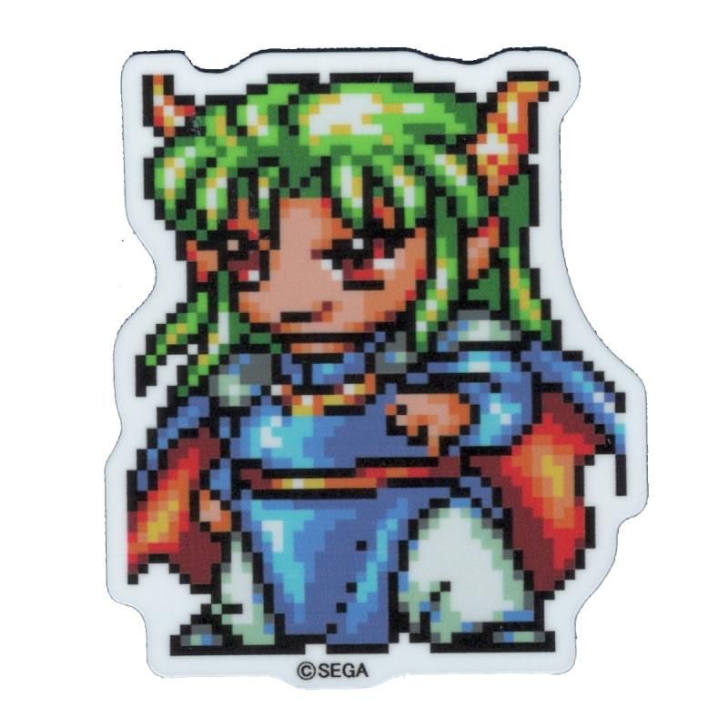 へるば サタン ミニフォト ステッカー クリカ ぷよぷよ ドット ダイカットミニステッカー サタン SEGA セガ