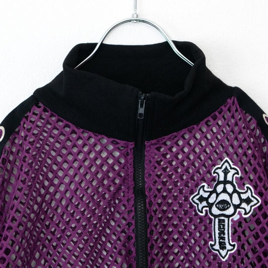 ACDC RAG chaaaos カオス メッシュジャケット PURPLE