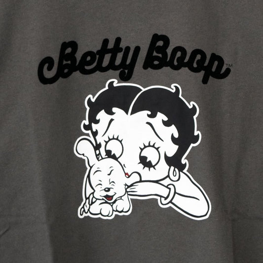 BETTY BOOP ベティちゃん ロンT GREEN