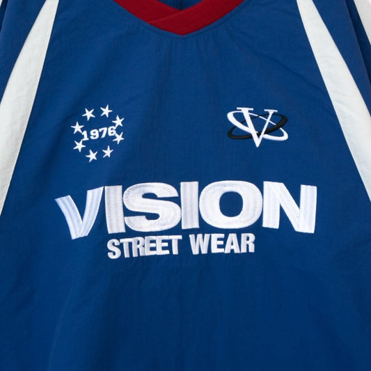 VISION STREET WEAR ナイロンプルオーバー BLUE