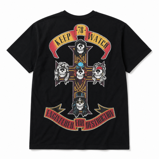 MISHKA Destruction 半袖 Tシャツ BLACK MSK-162