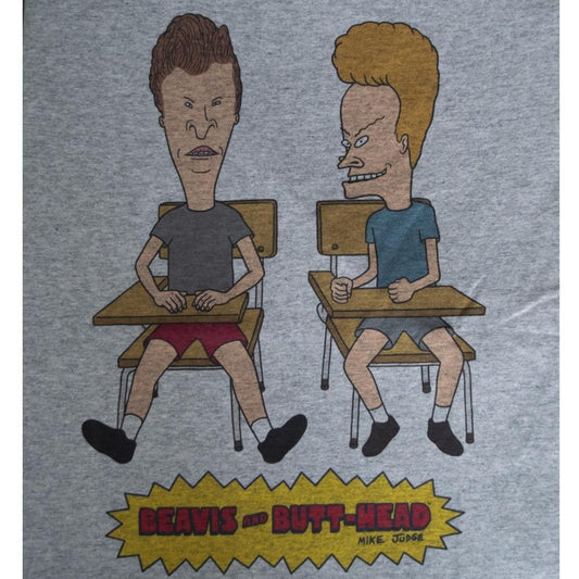 キャラクター Tシャツ BEAVIS AND BUTT-HEAD 座る MT1017 MT1018