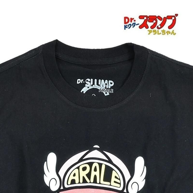 ドクタースランプ アラレちゃん Tシャツ あられちゃん eplus1118 BLACK