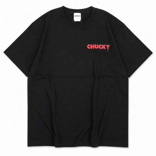キャラクター Tシャツ CHUCKY チャッキー&ティファニー UNO1367 UNO1368 BLACK