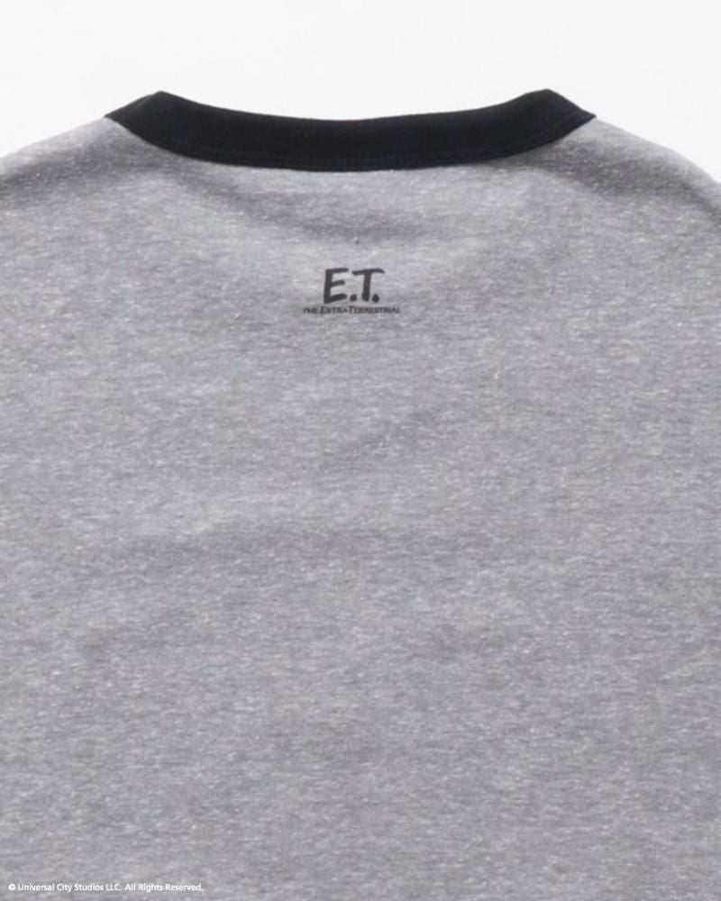 E.T. リンガーTシャツ GRAY