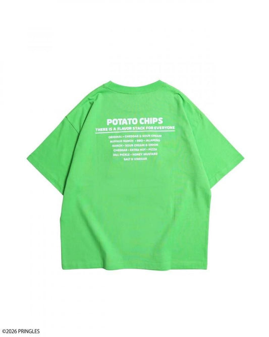 PRINGLES プリングルズ 2009ロゴ Tシャツ GREEN