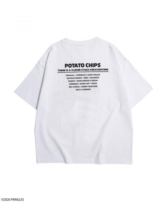 PRINGLES プリングルズ 2009ロゴ Tシャツ WHITE