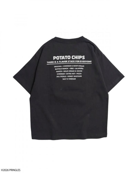 PRINGLES プリングルズ 2009ロゴ Tシャツ CHARCOAL