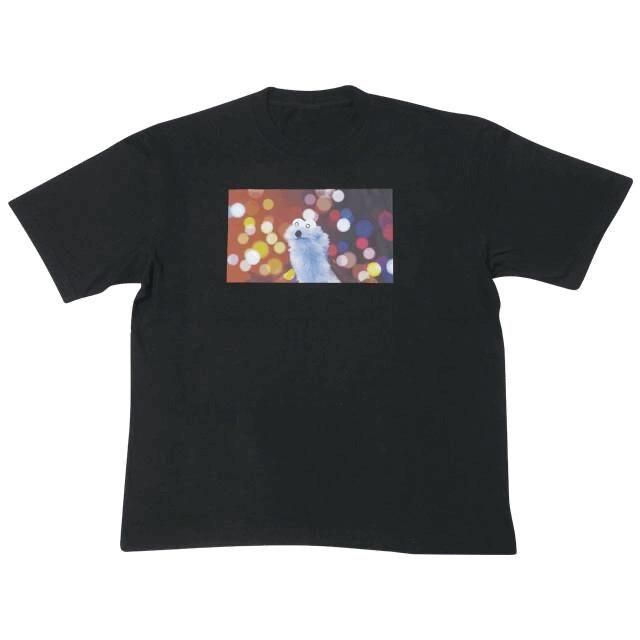 パペットスンスン PUPPET SUNSUN キャラクター BIG Tシャツ ライト BLACK PS-8131