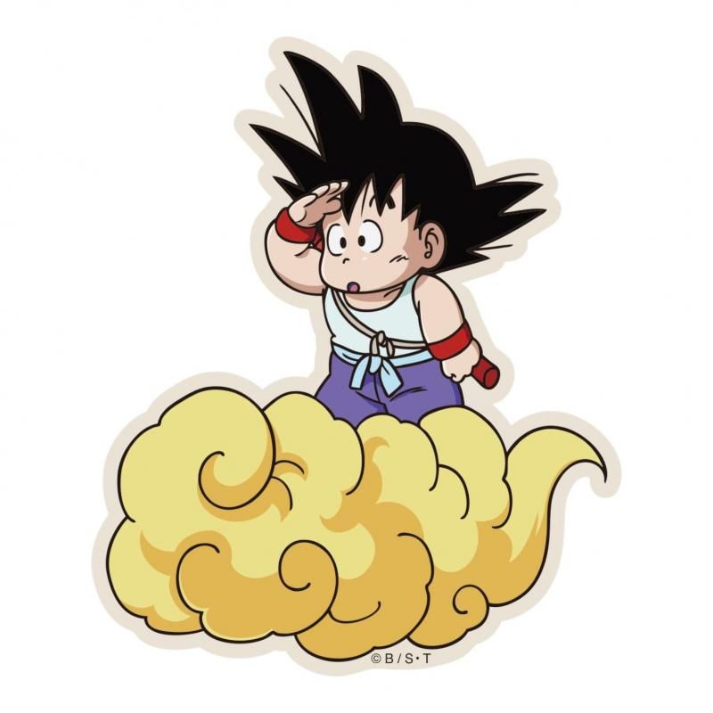 キャラクターステッカー ドラゴンボール 筋斗雲 TE1231