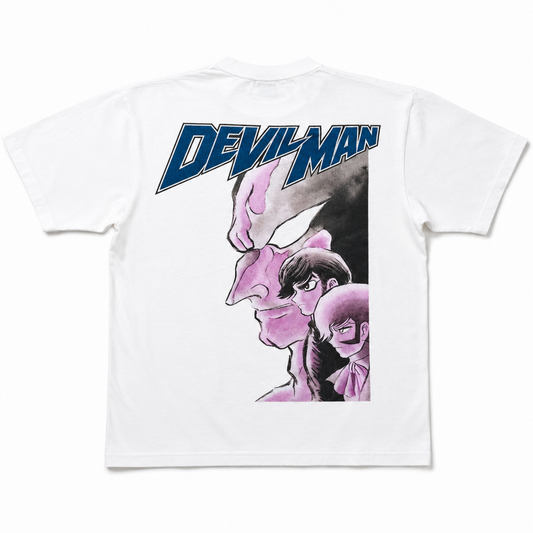 SCREEN STARS BEST デビルマン プリント Tシャツ WHITE