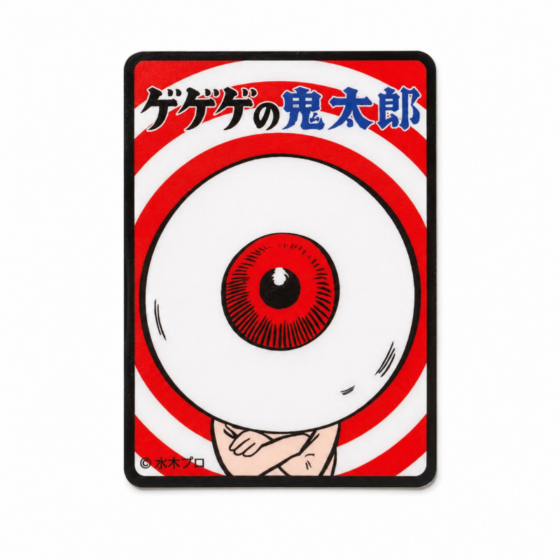 キャラクターステッカー ゲゲゲの鬼太郎 ぐるぐる MZ1117