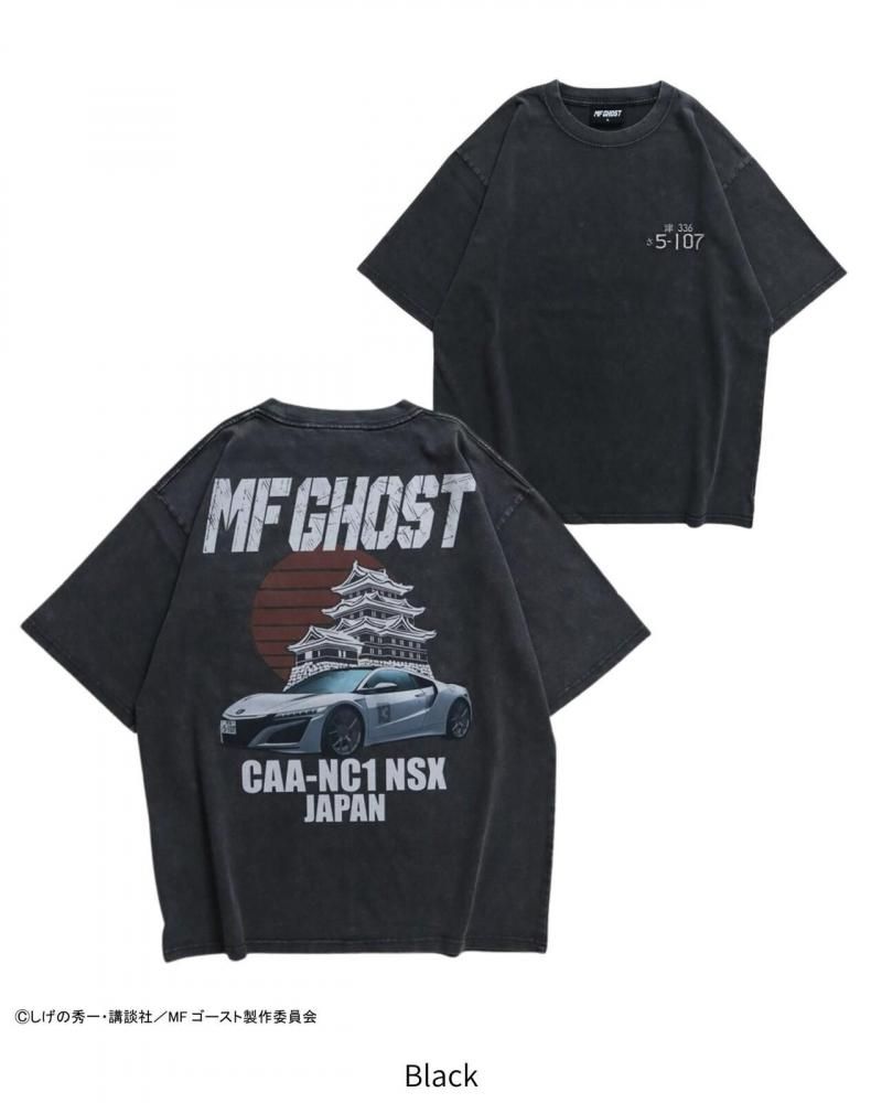 MFゴースト HONDA NSX Tシャツ BLACK