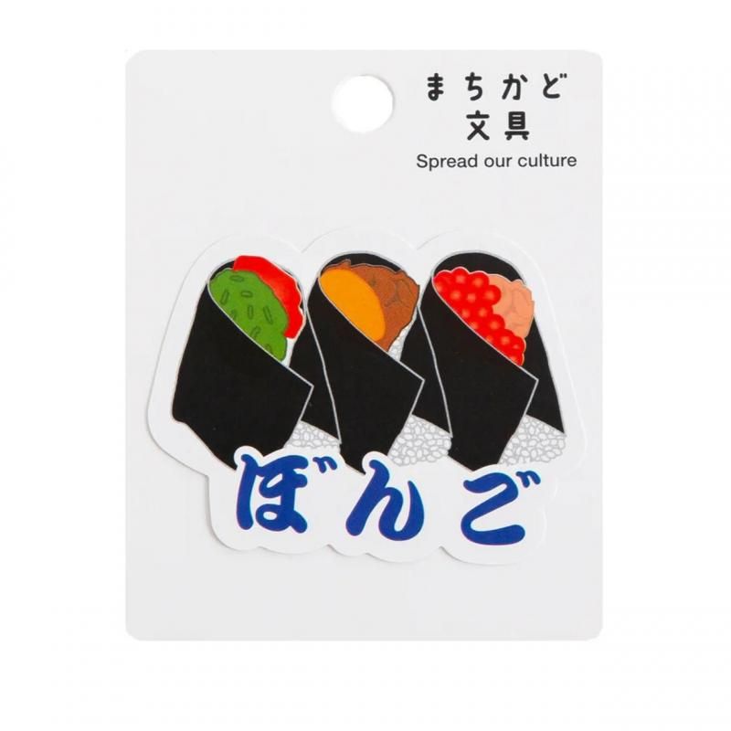 まちかど画廊 おにぎりぼんご ステッカー