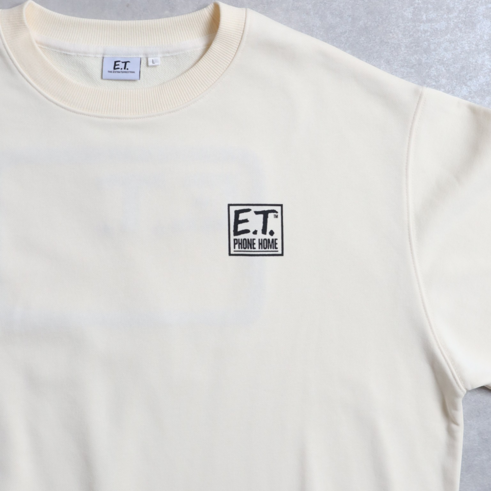 E.T. サガラワッペン スウェット Off White